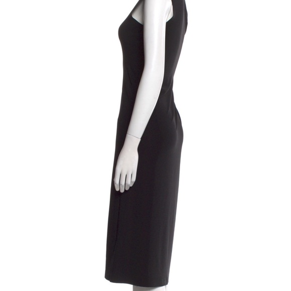 Black Norma Kamali Shift Dress - size Medium - Picture 2 of 4